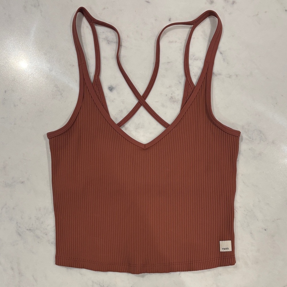 Vuori Rust Crop Top
